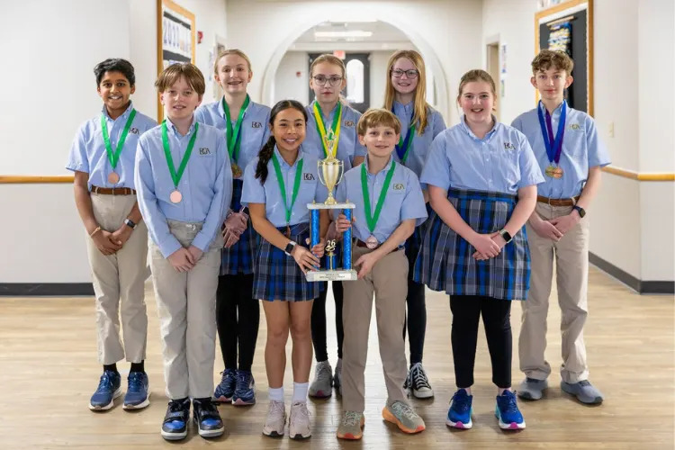 BGA Science Olympiad Earns Top Finishes, Middle School Qualifies for State